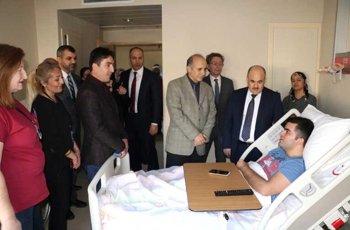 Vali Dağlı Gazi Polisi Ziyaret Etti