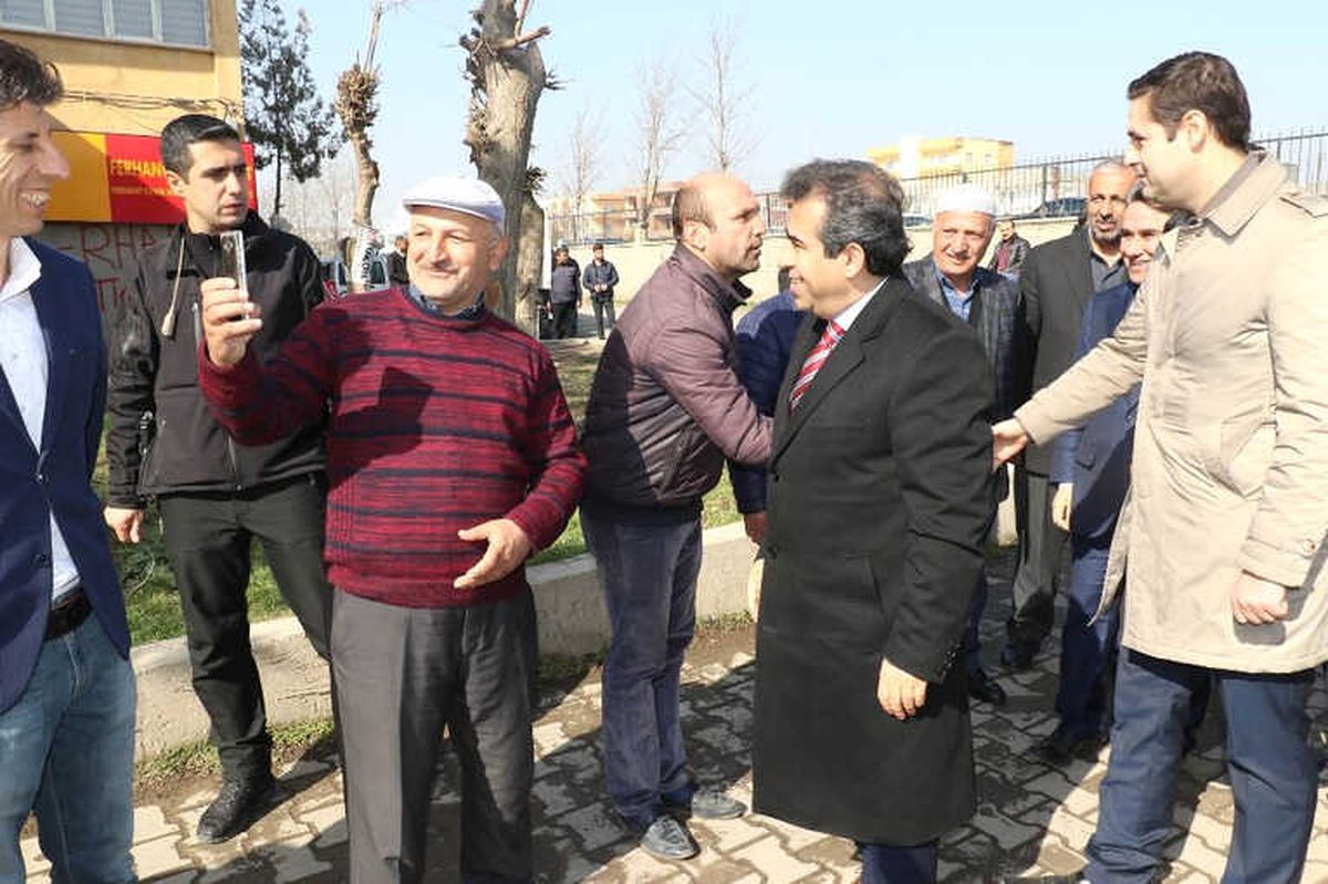 Vali Güzeloğlu Sanayi Sitesi Esnafı ile Bir Araya Geldi