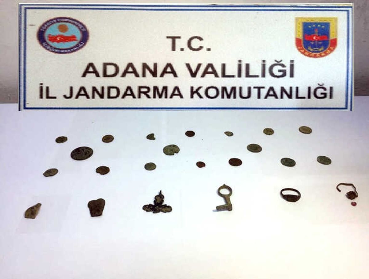 Adana\'da Tarihi Eser Operasyonu