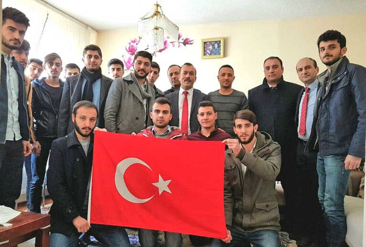 Afrin Gazisi Akpunar\'a Ziyaret