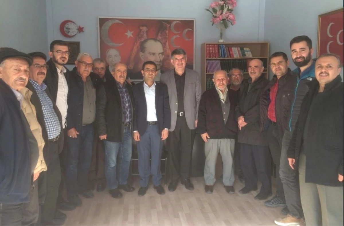 AK Parti Ürgüp İlçe Teşkilatı MHP İlçe Başkanlığını Ziyaret Etti