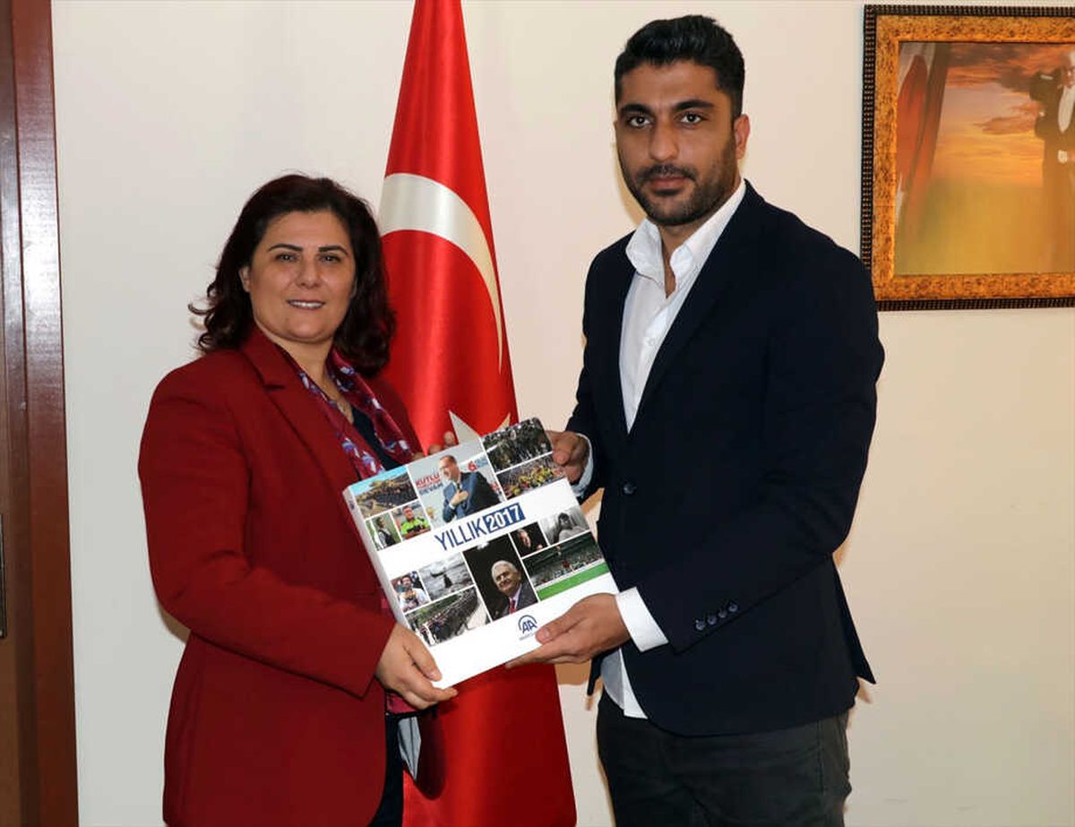 Aydın Büyükşehir Belediye Başkanı Çerçioğlu\'na Aa 2017 Yıllığı