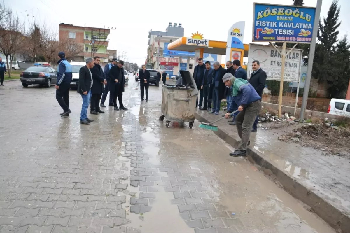 Başkan Pınarbaşı Mahallelerde İncelemelerde Bulundu