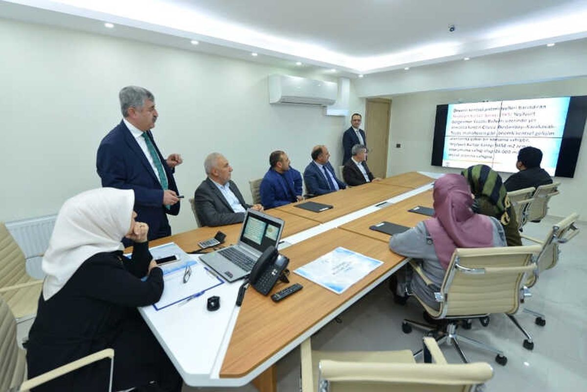 Başkan Polat Kültür Sarayı Projesini Çalık\'a Anlattı