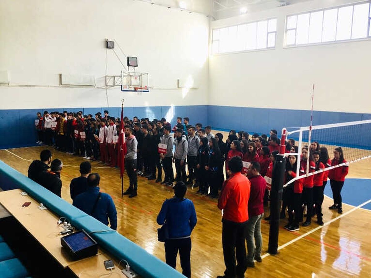 Erzurum\'da Voleybol Heyecanı