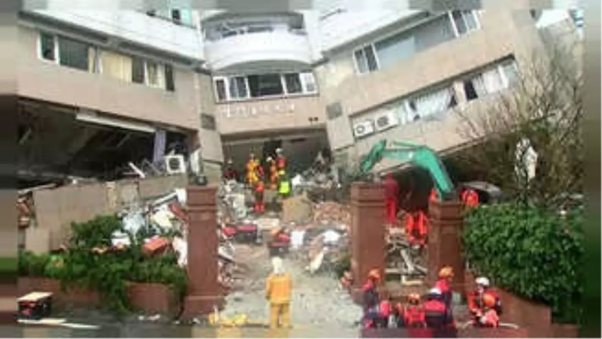 Tayvan\'da Deprem: Ölü Sayısı Artıyor