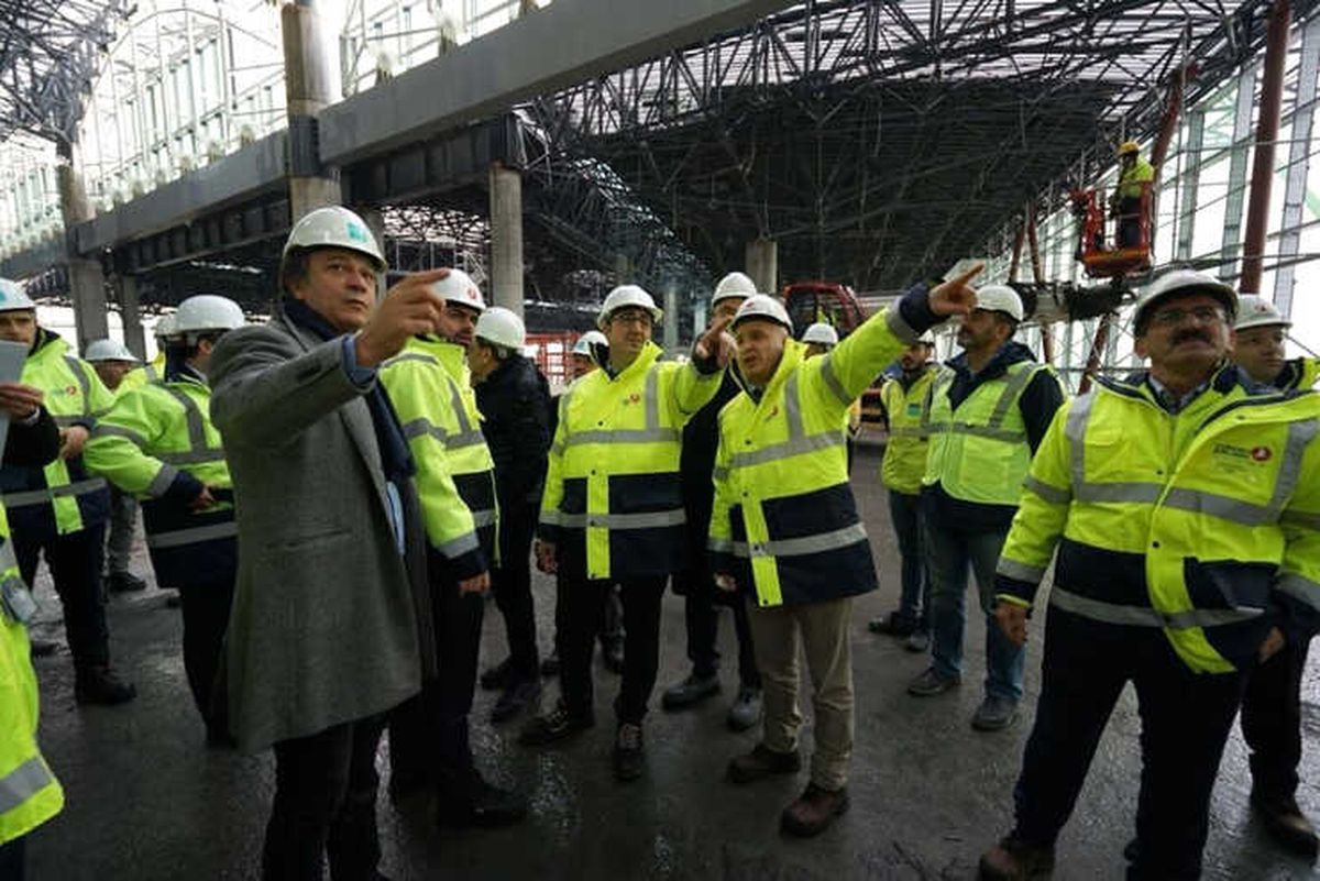 THY Yöneticileri 3. Havalimanını Gezdi