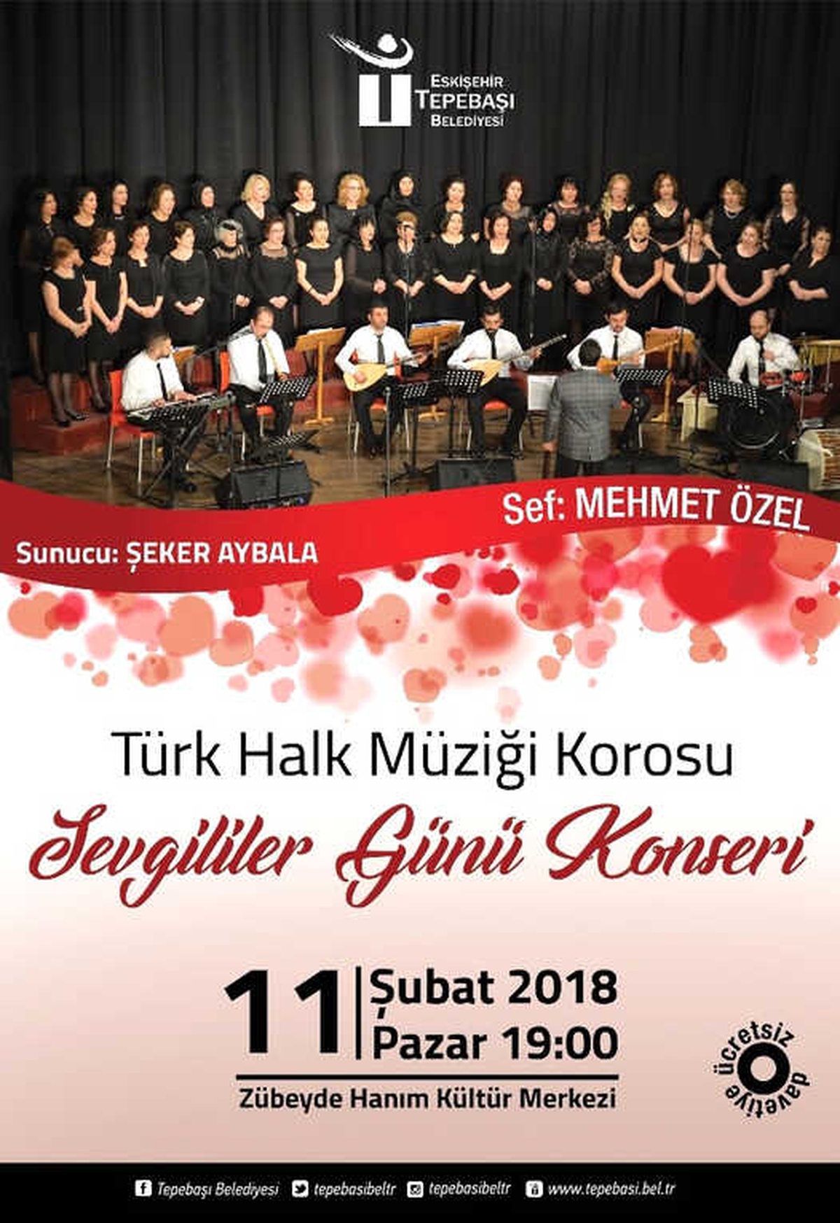 Türk Halk Müziği Korosundan Konser