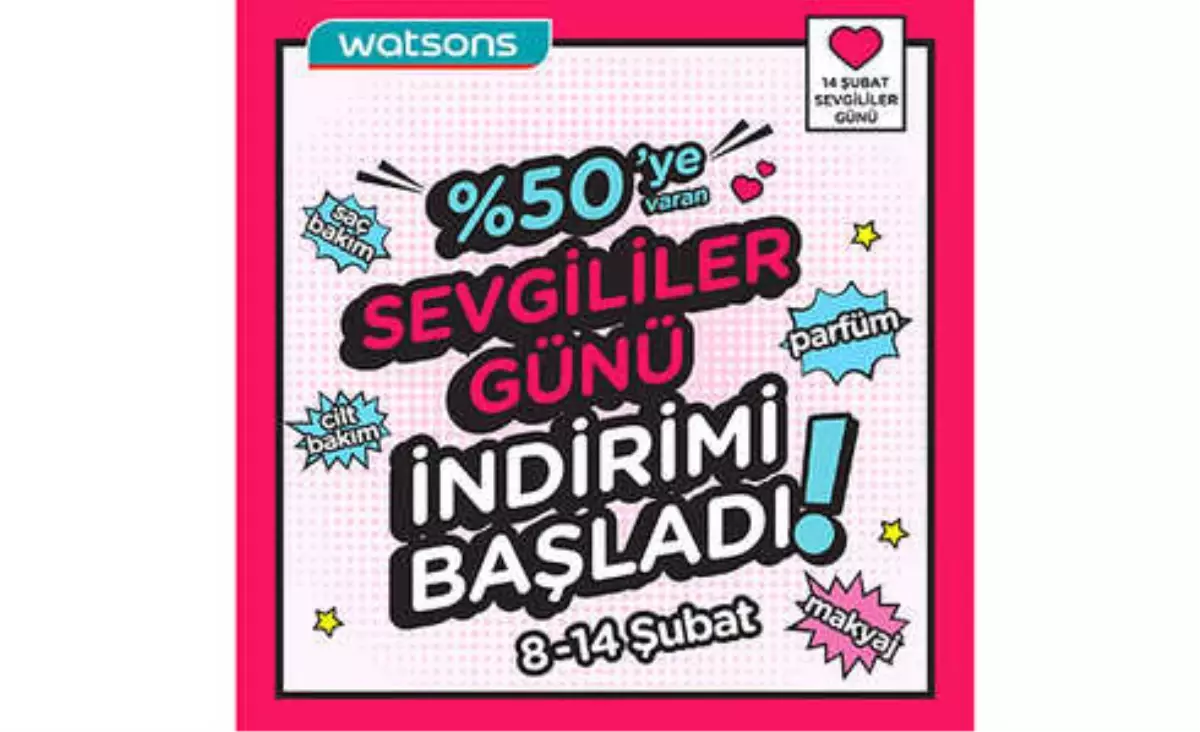 Watson\'ta İndirim Başladı