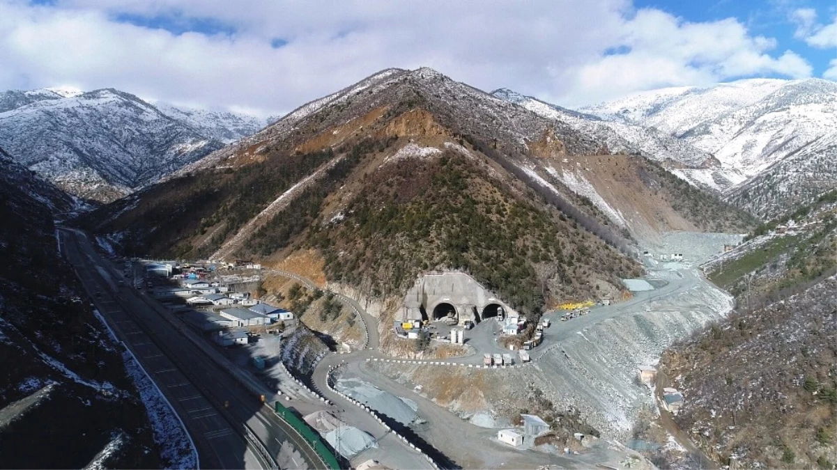 Yeni Zigana Tüneli İnşaatında Yüzde 41 Seviyesine Ulaşıldı