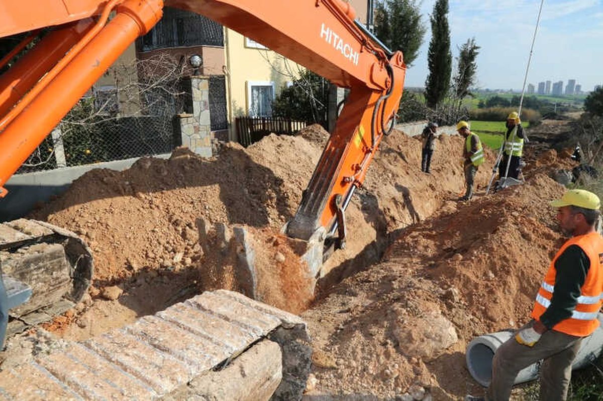 Aski\'den Sarıçam\'da Alt Yapı Çalışmaları