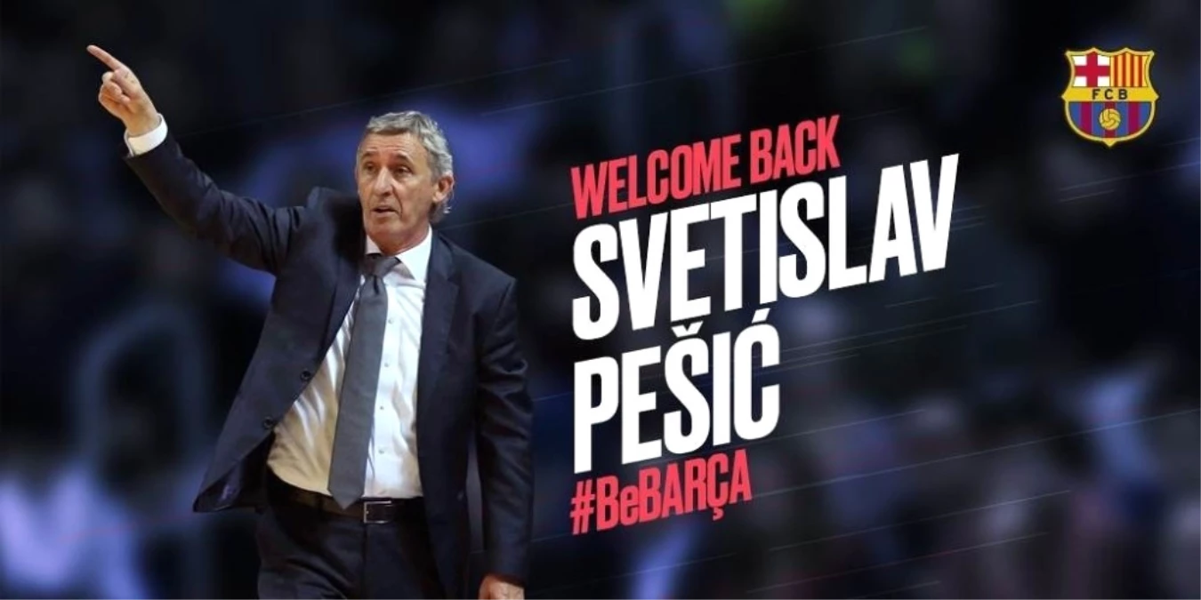 Barcelona, Takımın Başına Svetislav Pesic\'i Getirdi