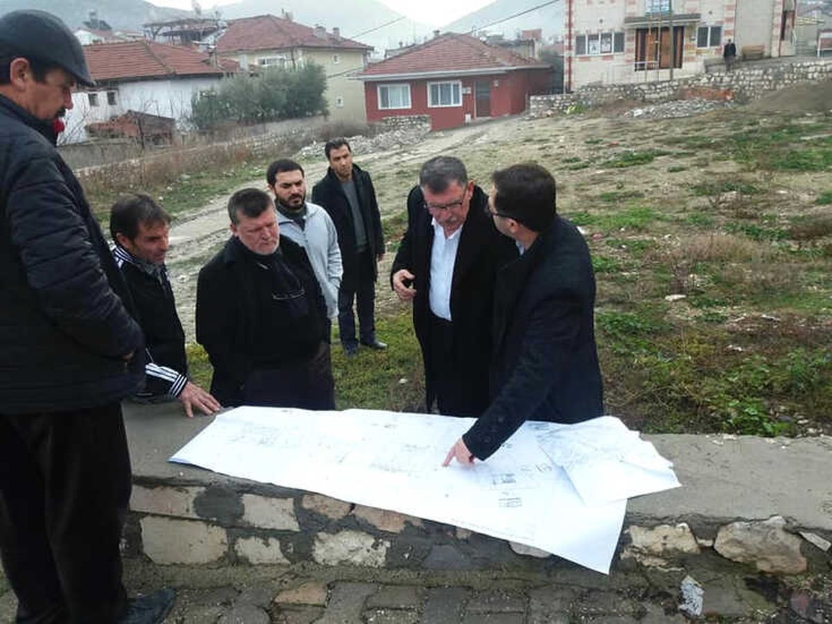 Başkan Duymuş, Sosyal Tesis Alanı Çalışmalarını Yerinde İnceledi