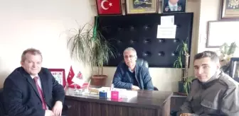 Başkan Ergin'e Tebrik Ziyaretleri