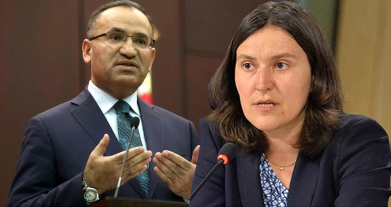 Bozdağ, AP Raportörü Kati Piri\'yi, Adalet Bakanı Olduğu Dönemde Bakanlıktan Kovmuş