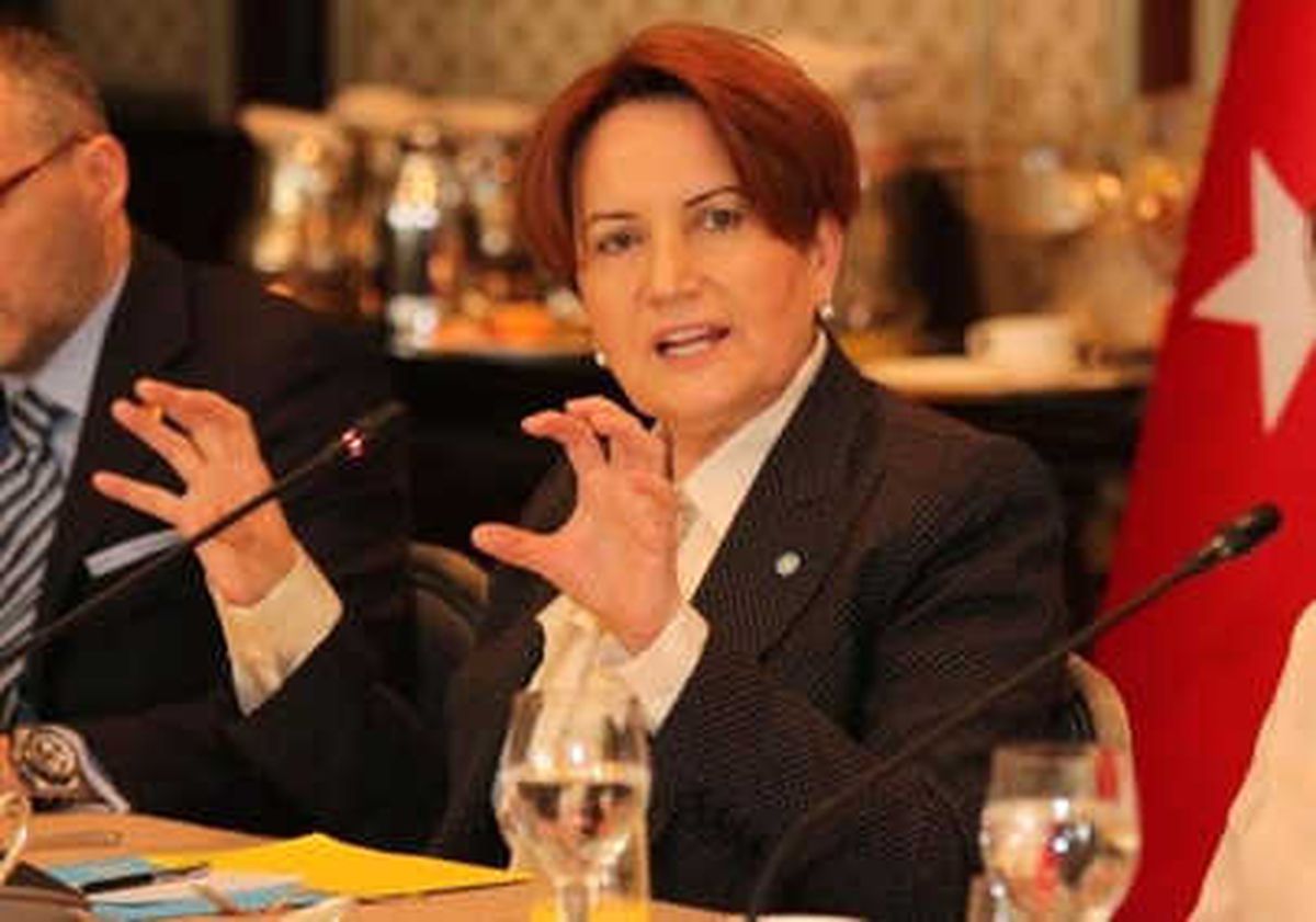 İyi Parti Genel Başkanı Akşener\'den İttifak İddiası