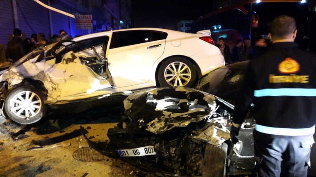Midyat\'ta Trafik Kazası 6 Yaralı