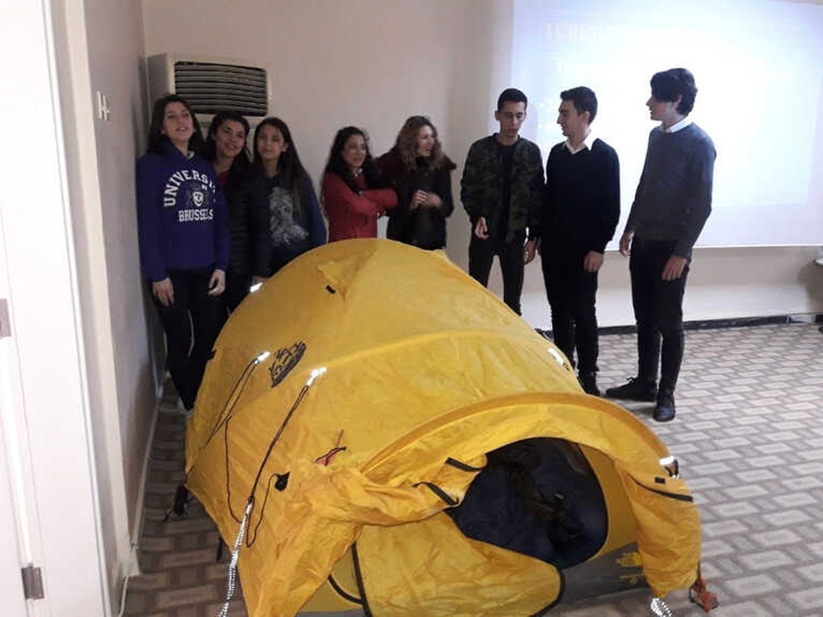 Öğrenciler Dağcılık ve Doğa Sporları Hakkında Bilgilendirildi