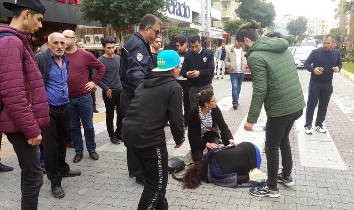 Alanya\'da Tek Teker Şovunda Faciadan Dönüldü