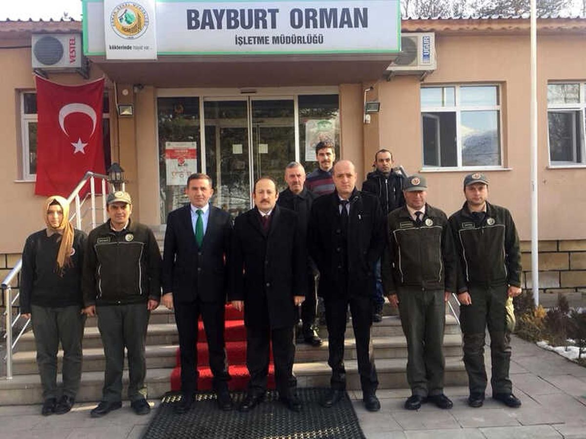 Bayburt\'ta 2017\'de 500 Bin Ağaç Dikildi