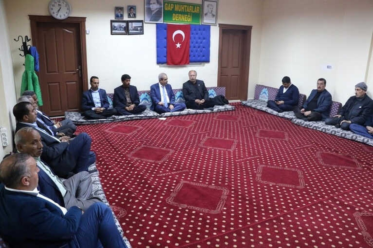 Demirkol Mahalle Muhtarlarıyla Bir Araya Geldi