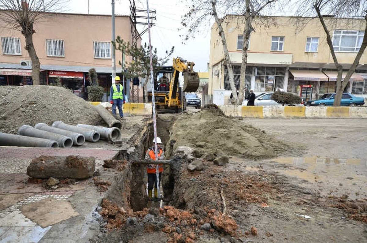 Diski Çınar\'ın Altyapısını Yeniliyor