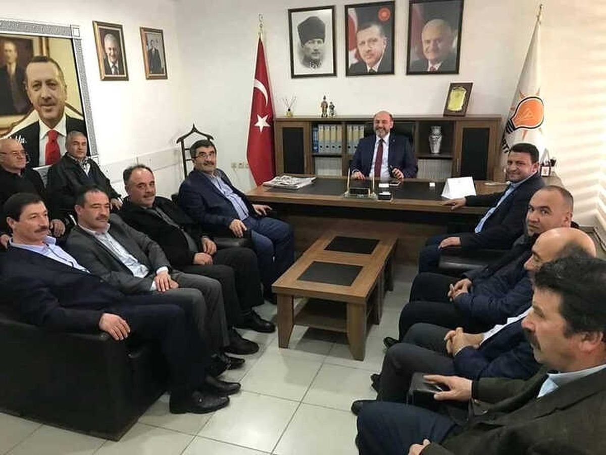 Dumlupınar AK Parti Heyeti\'nden Başkan Çetinbaş\'a \'Hayırlı Olsun\' Ziyareti