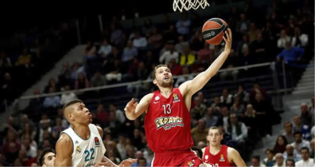 Haftanın Kritik Maçında Olimpiakos, Real Madrid\'i Devirdi