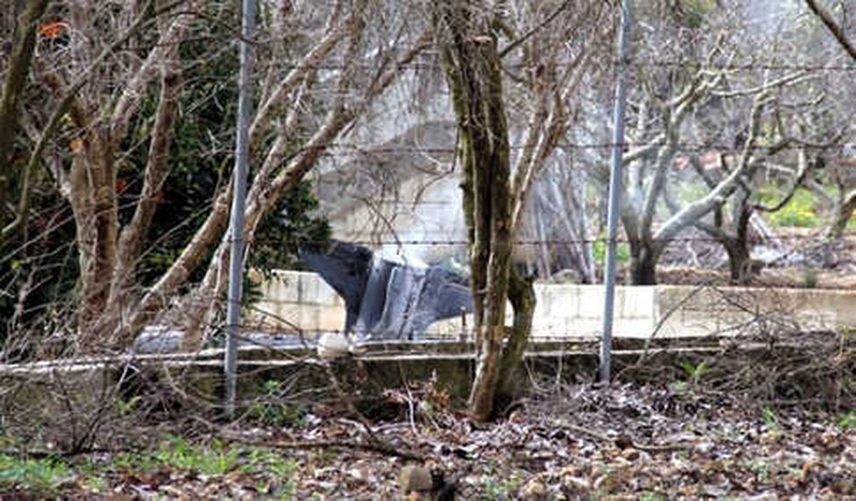 İsrail\'e Ait Roket Kalıntıları Lübnan\'a Düştü