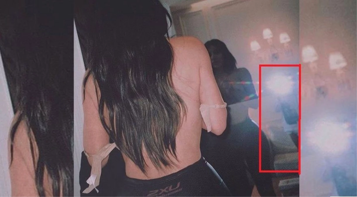 Kim Kardashian, Üstsüz Fotoğrafını 4 Yaşındaki Kızına Çektirdi