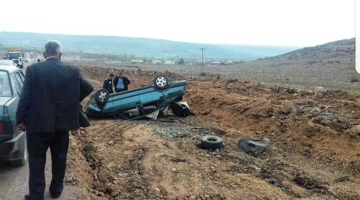Pazarcık\'ta Otomobil Takla Attı: 3 Yaralı