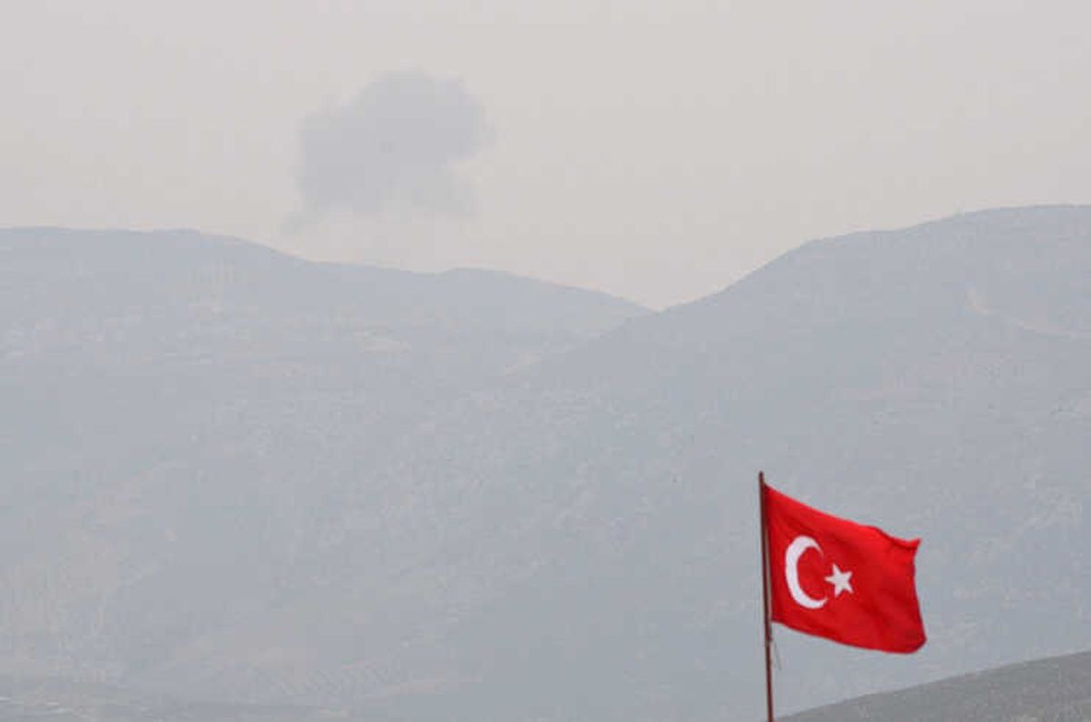 Raco Dağı Bombardımana Tutuldu