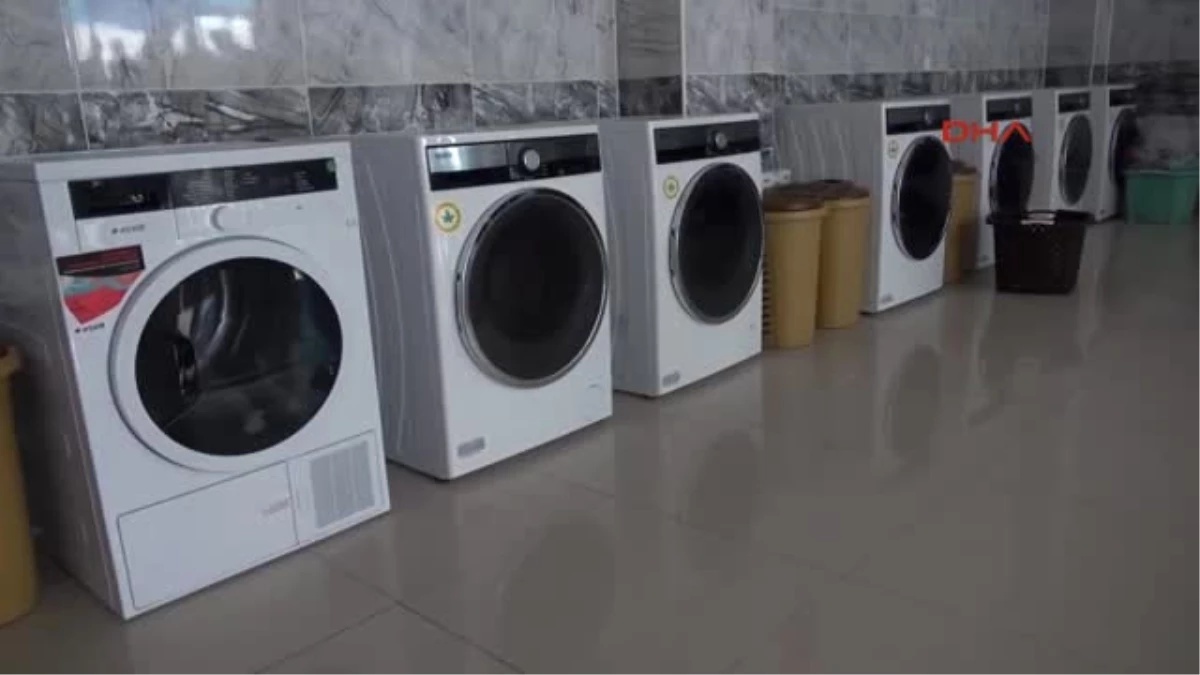 Şanlıurfa-Açakale\'de Çamaşır Yıkama Merkezi Açıldı