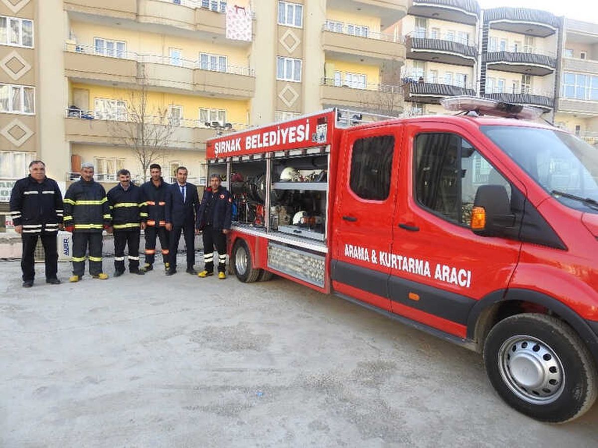 Şırnak Belediyesi, Arama Kurtarma Aracı Aldı