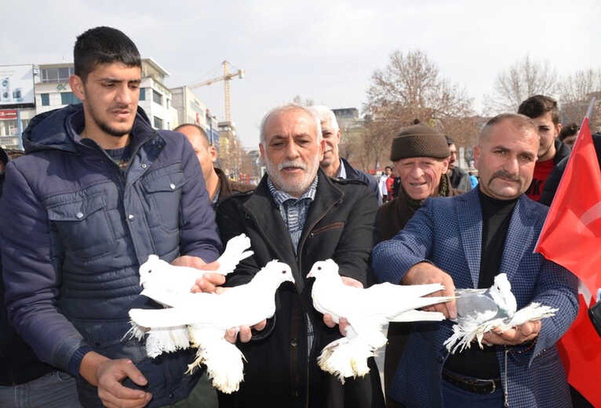 Bin Güvercin Mehmetçik İçin Havalandı