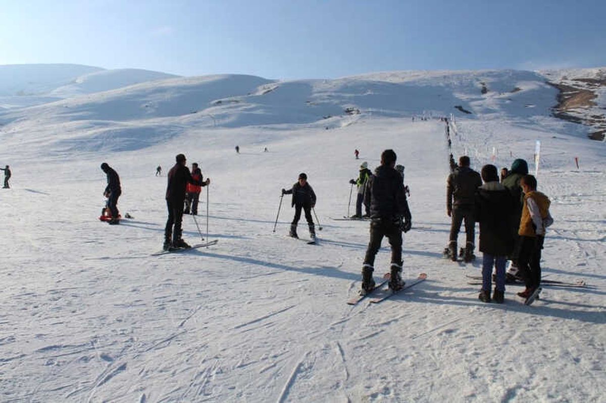 Çaldıran Kayak Merkezine Yoğun İlgi