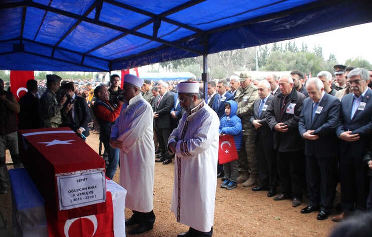 Hataylı Afrin Şehidini Binler Uğurladı