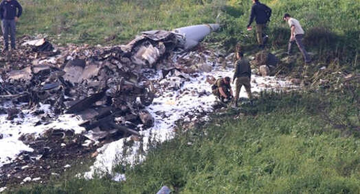 İsrail: F-16\'yı Suriye\'nin Hava Savunması Düşürdü