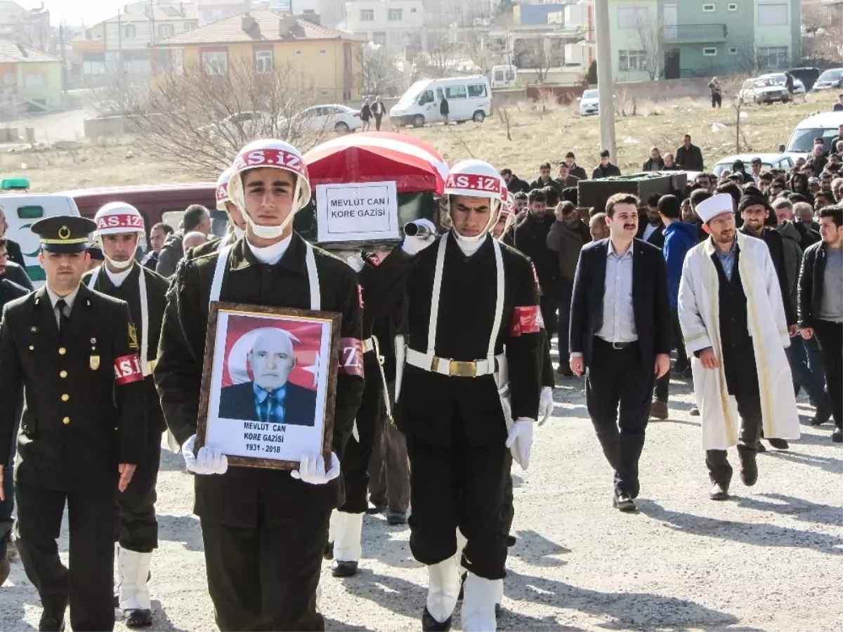 Konyalı Kore Gazisi Törenle Son Yolculuğuna Uğurlandı