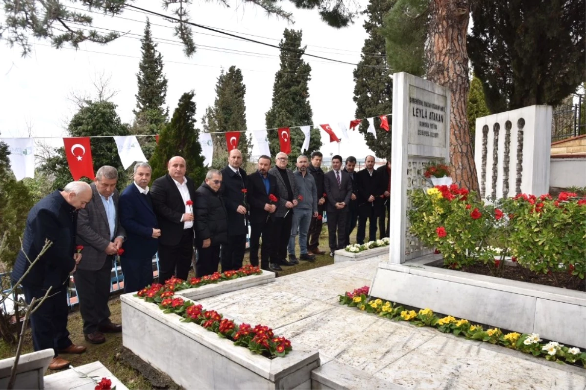 Leyla Atakan ve Arkadaşları Mezarı Başında Anıldı