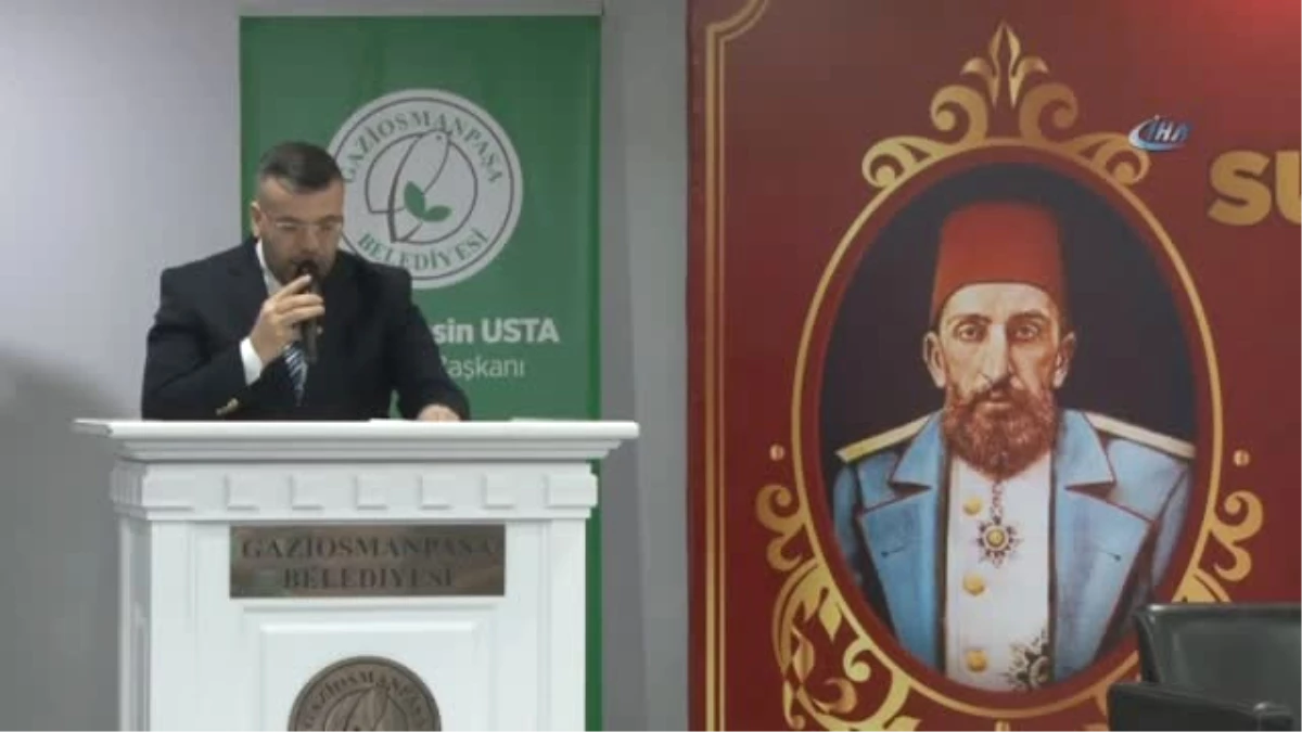 Osmanlı Padişahı Sultan Abdülhamid Han Gaziosmanpaşa\'da Anıldı