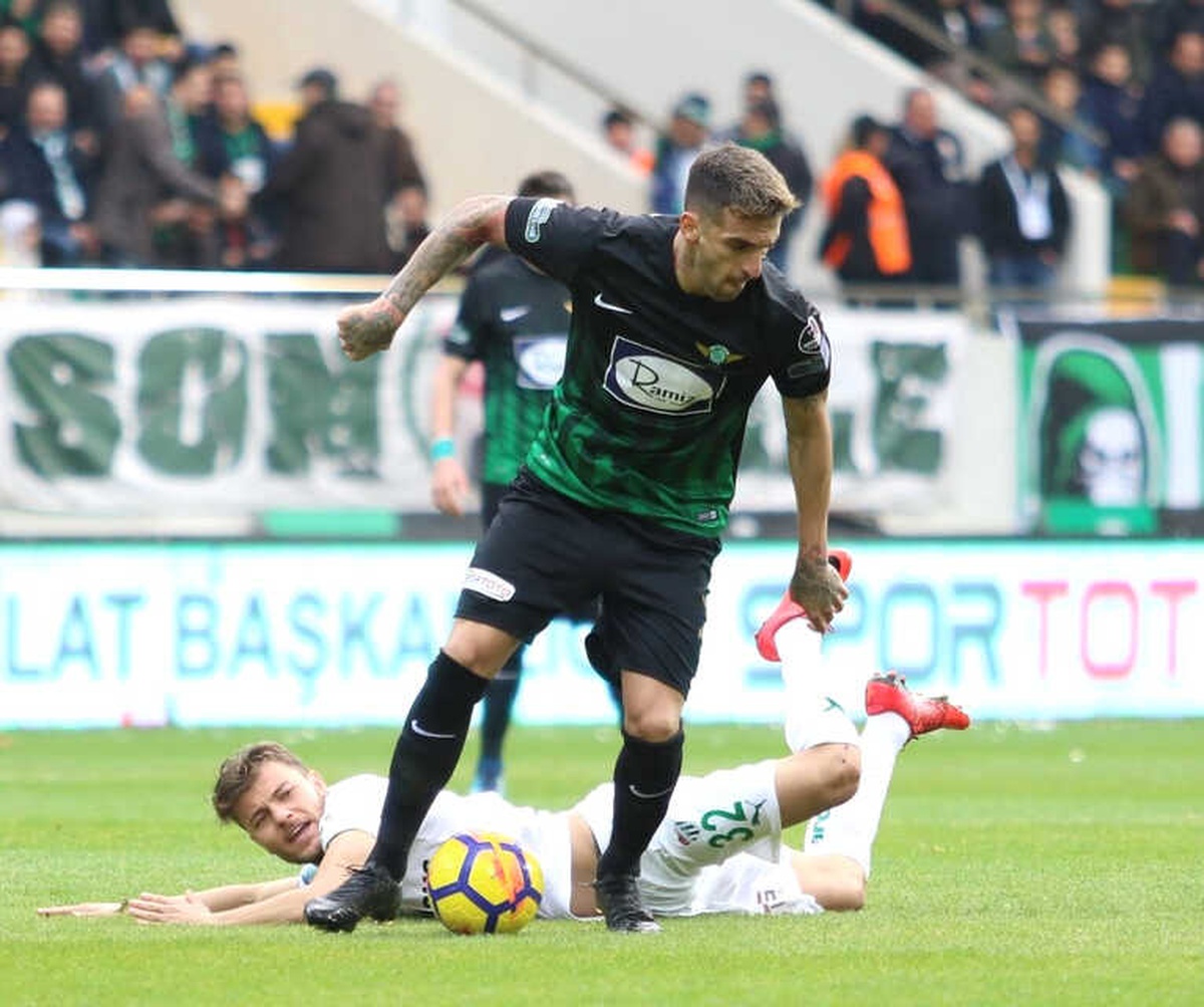 Spor Toto Süper Lig: T.m. Akhisarspor: 1 - Bursaspor: 0 (Maç Sonucu)