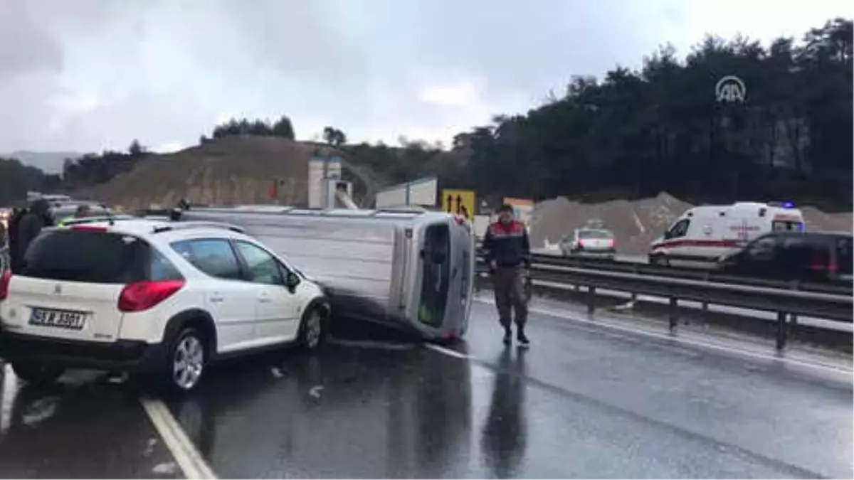 Trafik Kazası: 1 Yaralı