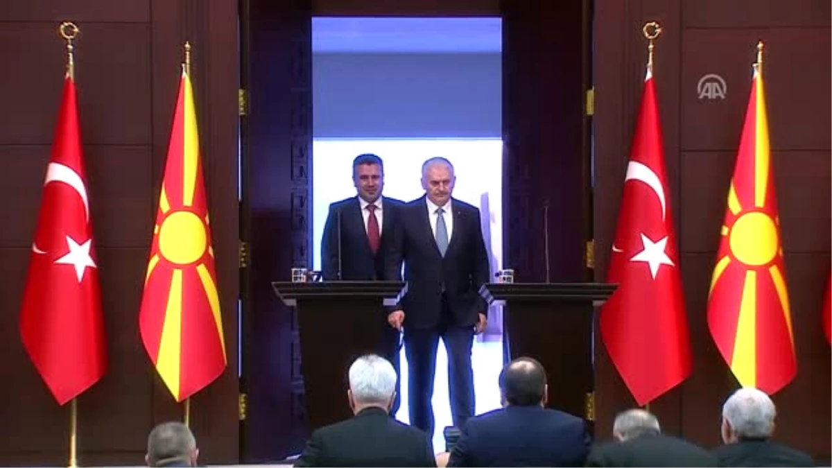 Başbakan Yıldırım: "Fetö Terör Örgütünün Faaliyetlerinin Makedonya\'da Sonlandırılması Konusundaki...