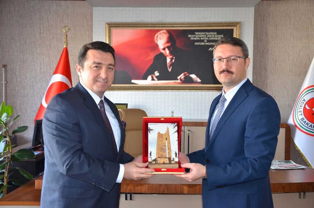 Başkan Bakıcı Başsavcı Bıçakçı\'yı Ziyaret Etti