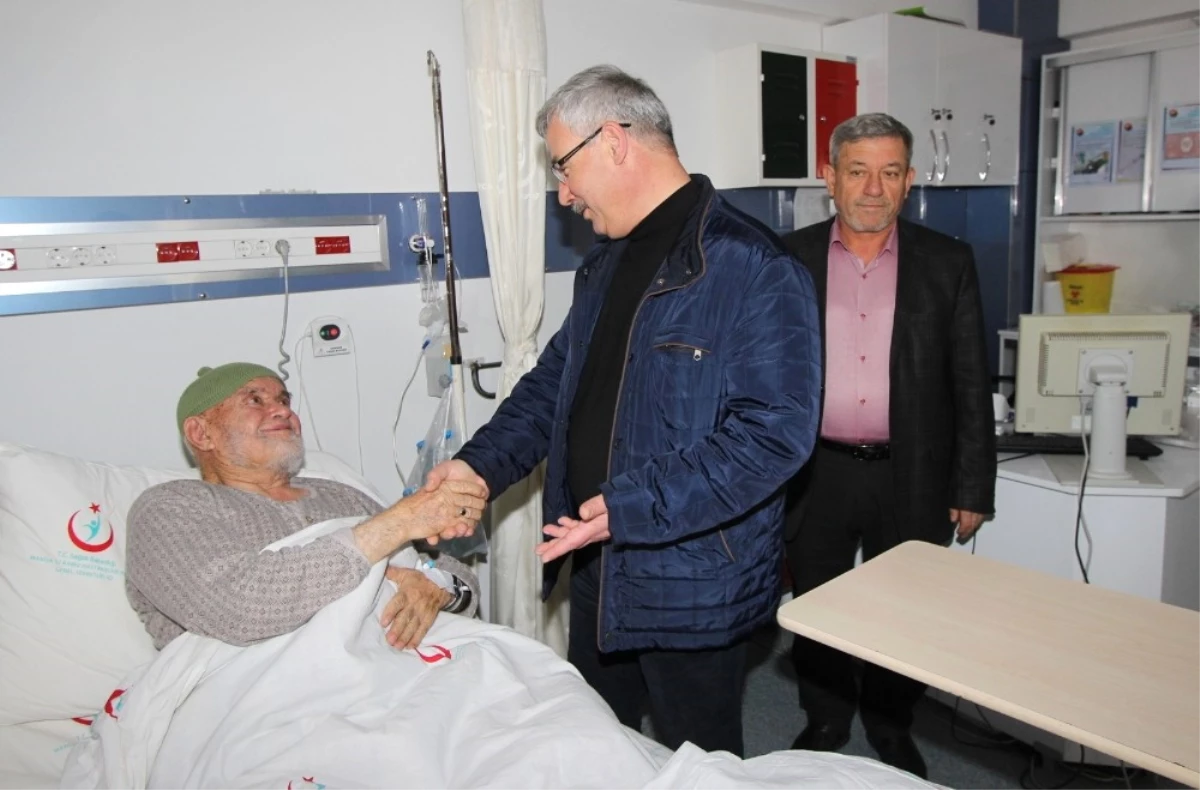 Başkan Yaralı\'dan Hastalara Ziyaret