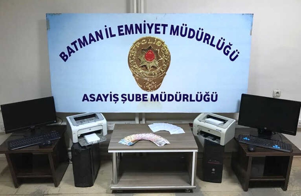 Batman\'da Bahis Operasyonu