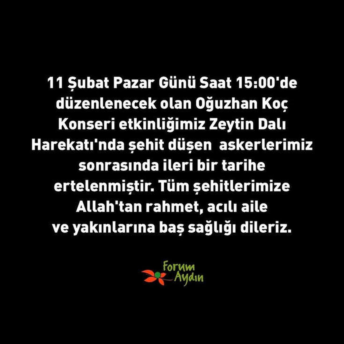 Forum Aydın\'dan Arfin Şehitlerine Saygı