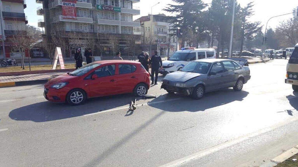 Isparta\'da Trafik Kazası: 1 Yaralı