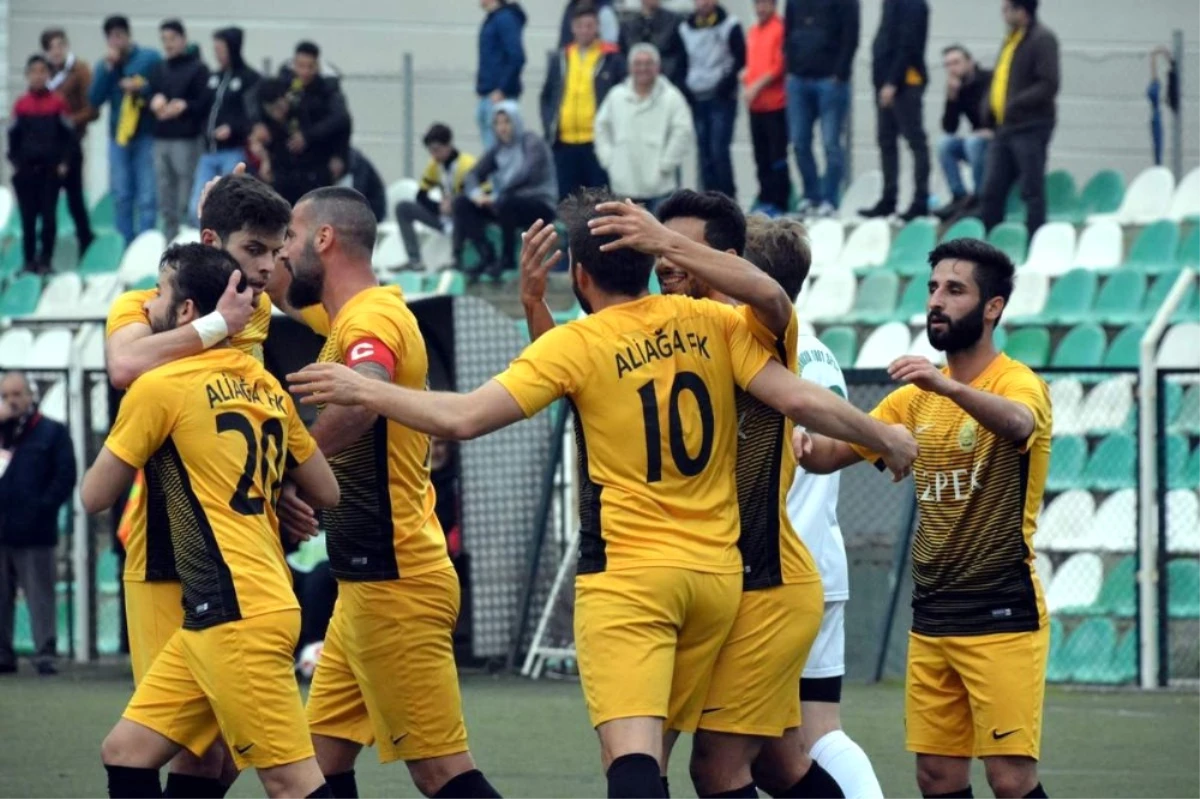 İzmir Süper Amatör Lig: Aliağaspor: 5 - Bornova 1881: 0